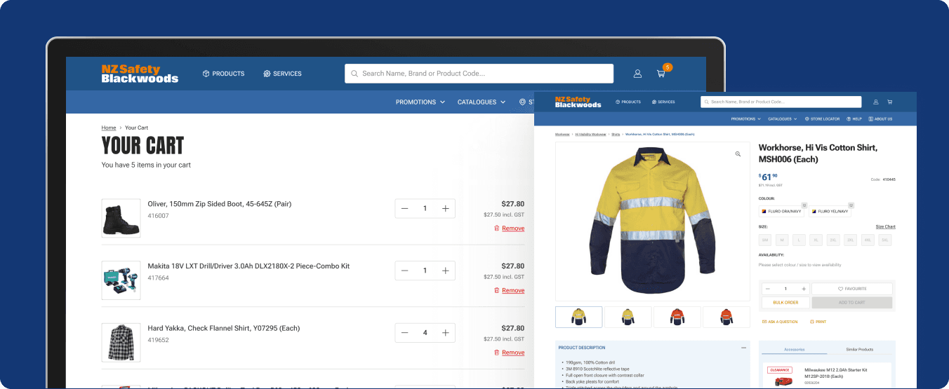 NZSB E-Commerce Web App